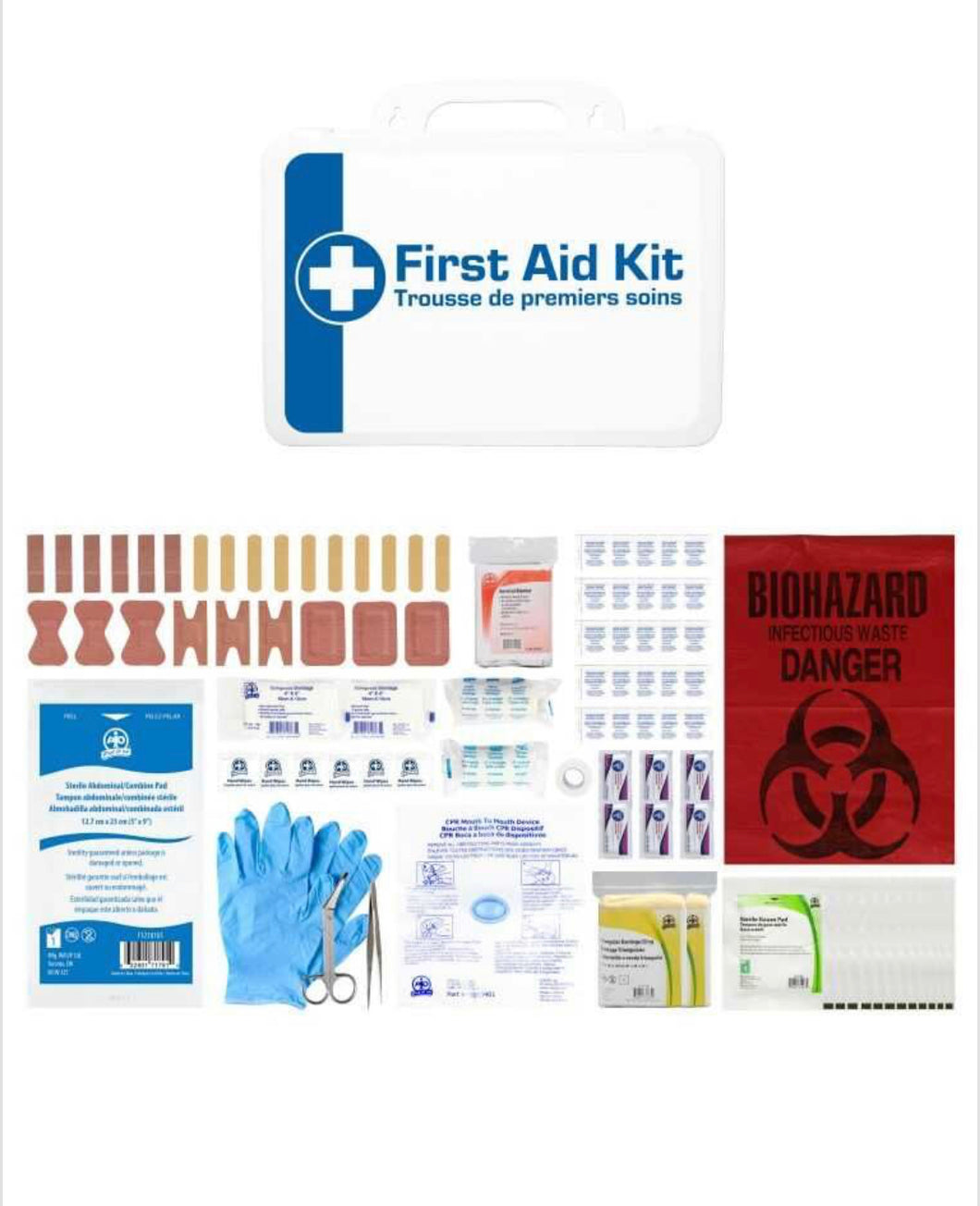 CSA Type 2  Small Basic First Aid Kit - Low Risk Workplaces 2-25 Employees