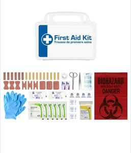 First Aid Kit, CSA Type 1, Personal / Lone Worker, Plastic Box- 1 Each