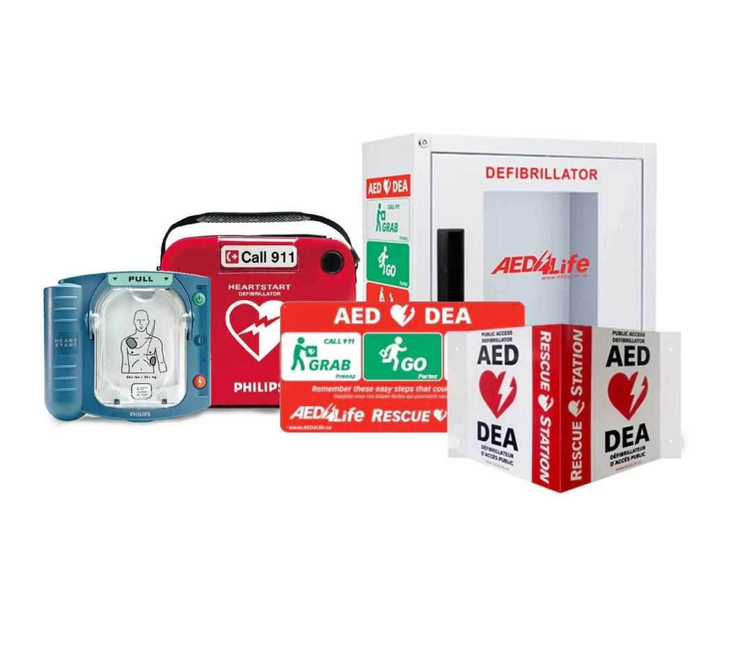 Philips HeartStart OnSite Defibrillator - Complete Package, Plus Staff Training