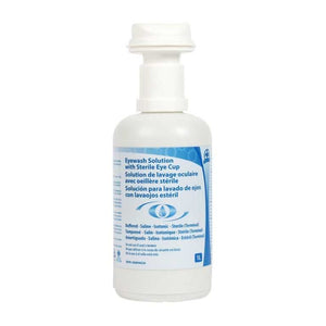 Single Eyewash Station with Sterile Eye Cup, 500 mL- 1 Each