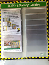 Load image into Gallery viewer, Workplace Safety Info Mini Board - W 22” x L 26” - Includes Green Book and all Mandatory Postings!
